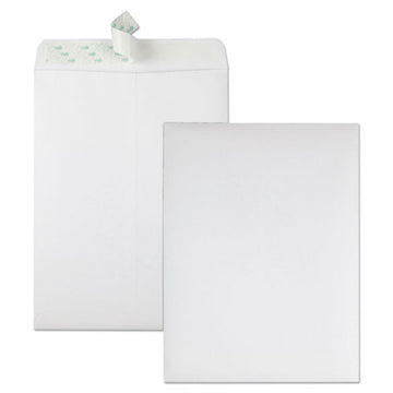 Quality Park™ Redi-strip Catalog Envelope, #10 1-2, Cheese Blade Flap, Redi-strip Closure, 9 X 12, White, 100-box freeshipping - TVN Wholesale